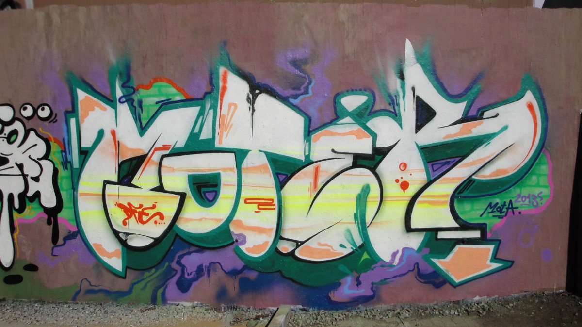 Graffiti Wall in Bochum - Photo by RATTENSOHN - MOTER, MOTA, MOTAS