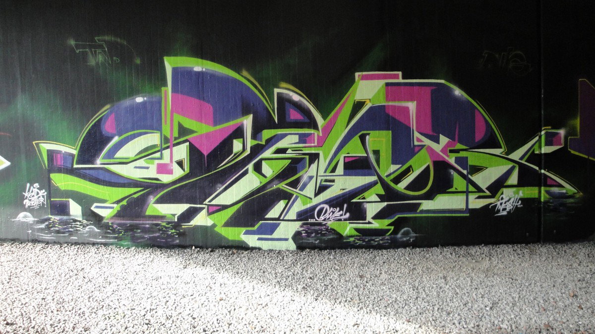 Graffiti Wall in Bochum - Photo by RATTENSOHN - SEMOR, TAD, Bochum