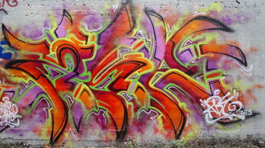 Graffiti Wall in Köln - Photo by RATTENSOHN - ABE, FMC, Cologne