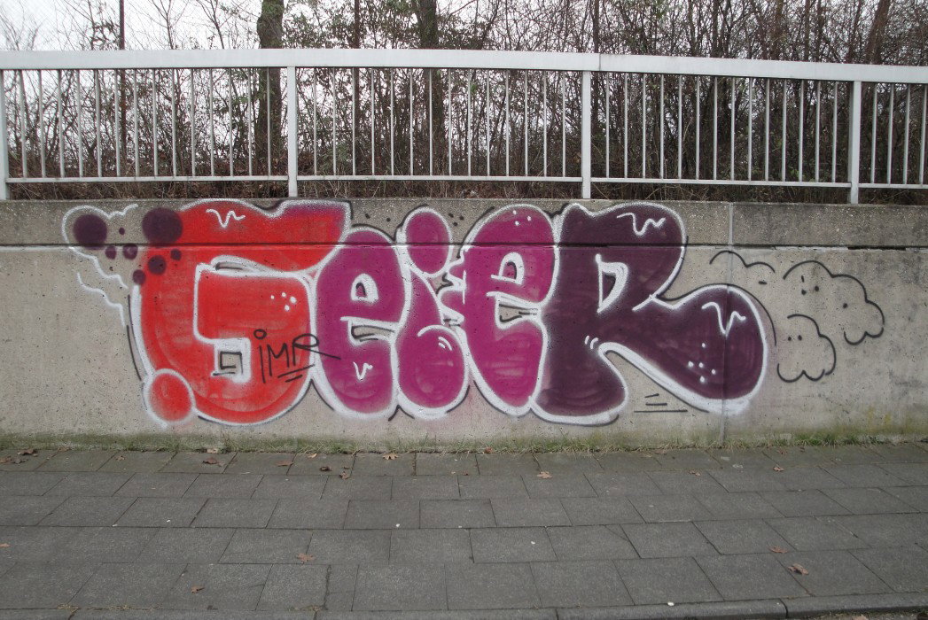Graffiti Bombing in Köln - Photo by RATTENSOHN - GEIER, IMR, Street