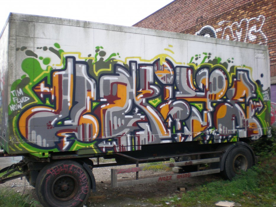 Graffiti Wall in Köln - Photo by RATTENSOHN - UNITE, TRUCK, INF
