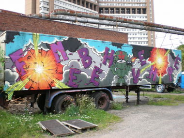 Graffiti Artwork in Köln - Photo by RATTENSOHN - FONE, BHAVE, HOPE