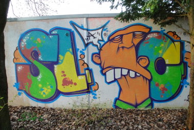 Graffiti Wall in Espelkamp - Photo by RATTENSOHN - SLAC, Espelkamp, Street