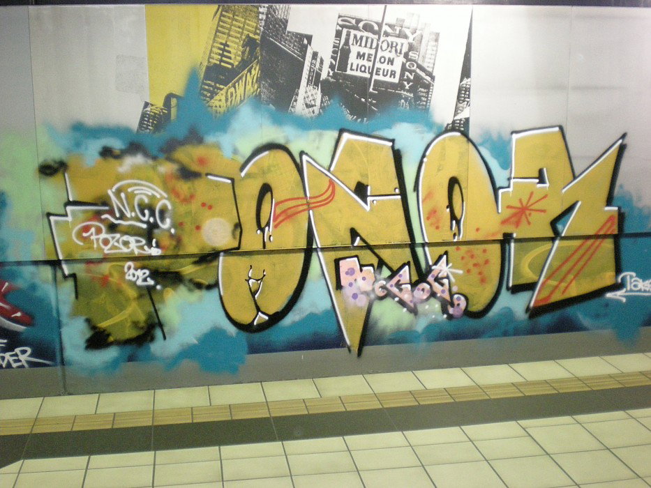Graffiti Wall in Köln - Photo by RATTENSOHN - POZOR, Subway, Underground
