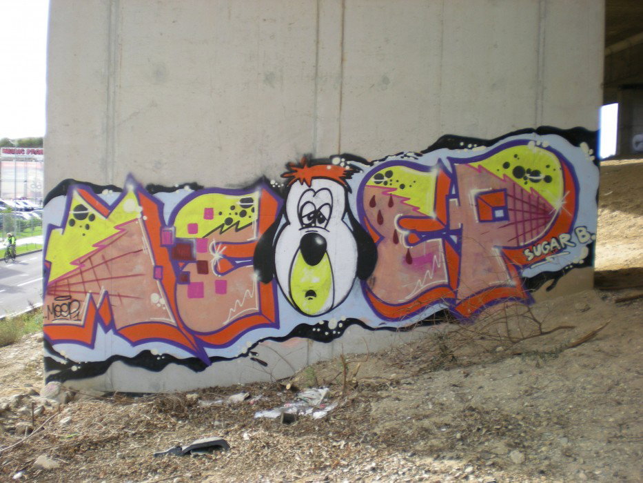 Graffiti Wall in Köln - Photo by RATTENSOHN - MEEP, Street, Cologne