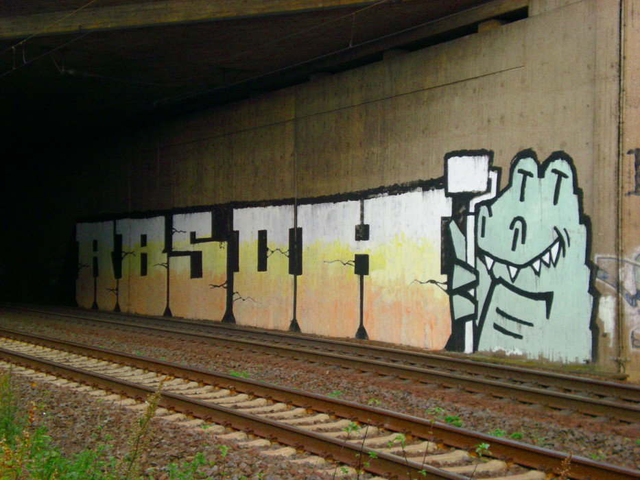 Graffiti Wall in Bonn - Photo by RATTENSOHN - RBS, OH, OH