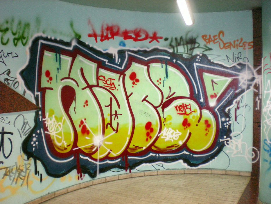 Graffiti Bombing in Köln - Photo by RATTENSOHN - HATE, SCT, NETZ
