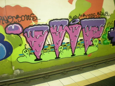Graffiti Wall in Köln - Photo by RATTENSOHN - INF, Cologne, Köln