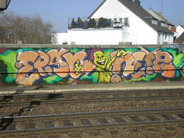 Graffiti Bombing in Köln - Photo by RATTENSOHN - EPSC, NETZ, Cologne