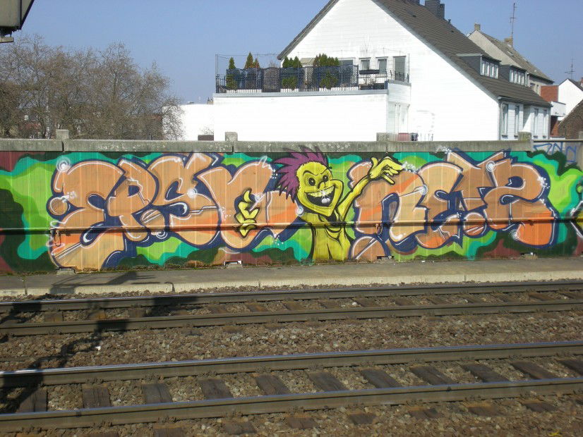 Graffiti Bombing in Köln - Photo by RATTENSOHN - EPSC, NETZ, Cologne