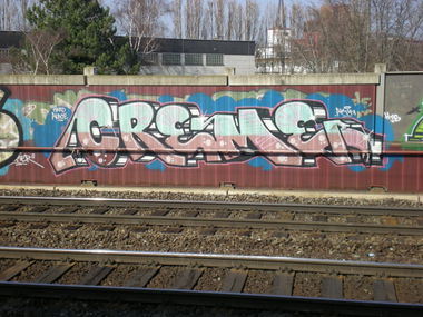 Graffiti Bombing in Köln - Photo by RATTENSOHN - CREME, AK47, Cologne