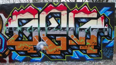 Graffiti Wall in Bonn - Photo by RATTENSOHN - GES, OH, OH (2013)