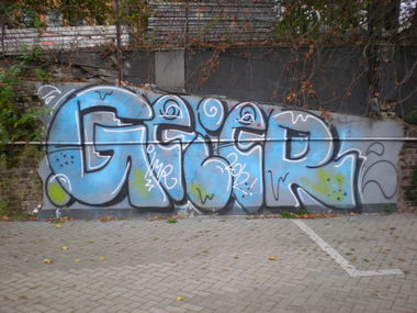 Graffiti Bombing in Köln - Photo by RATTENSOHN - GEIER, IMR, Street (2012)