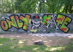 Graffiti Wall in Köln - Photo by RATTENSOHN - ONLY, HATE, OH (2012)