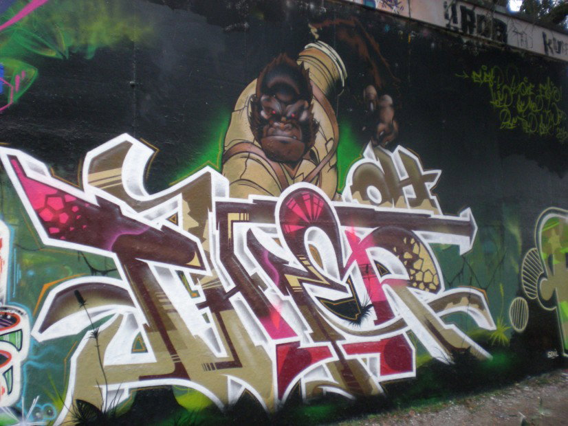 Graffiti Wall in Köln - Photo by RATTENSOHN - THER, OH, OH (2012)