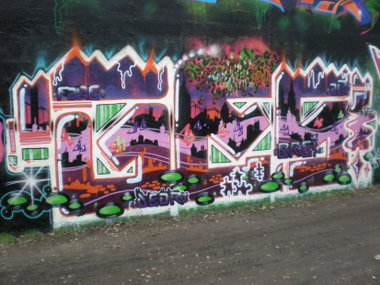 Graffiti Wall in Köln - Photo by RATTENSOHN - GES, OH, Oh (2012)