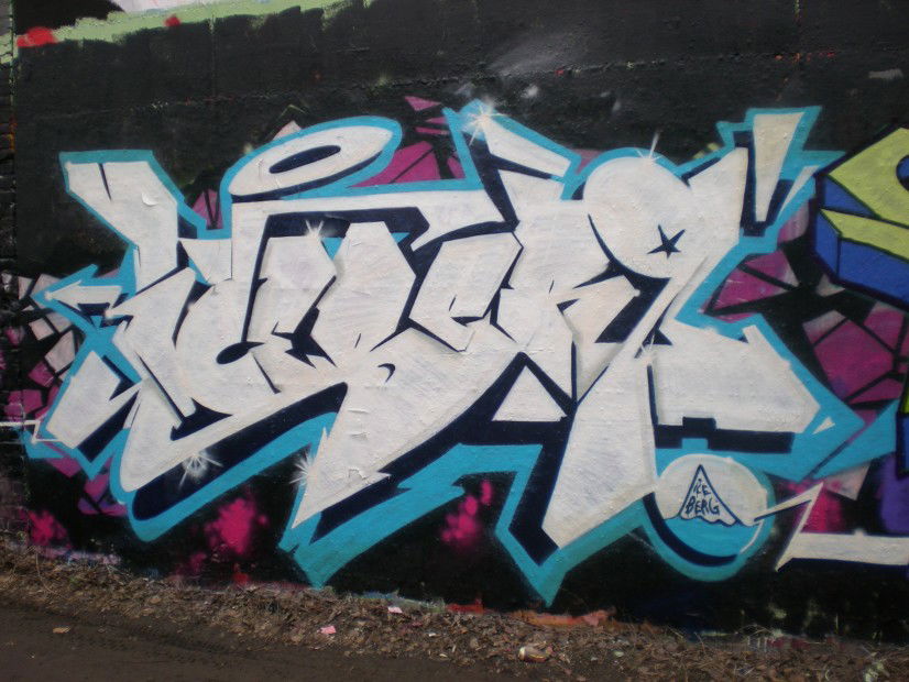 Graffiti Wall in Köln - Photo by RATTENSOHN - ICEBERG, Hall, Of (2012)