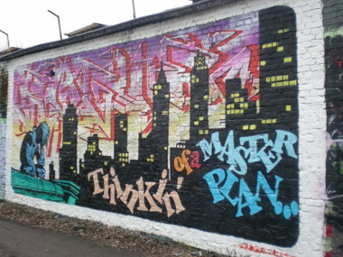 Graffiti Wall in Köln - Photo by RATTENSOHN - ROGUE, CPS, Hall (2011)