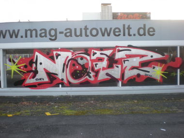 Graffiti Bombing in Bonn - Photo by RATTENSOHN - NOZZ, SOD, Bonn (2011)