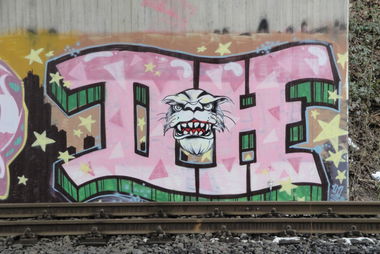 Graffiti Bombing in Bonn - Photo by RATTENSOHN - OH, Bonn, Train (2012)