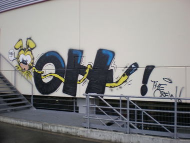 Graffiti Bombing in Köln - Photo by RATTENSOHN - OH, OH, Crew (2012)