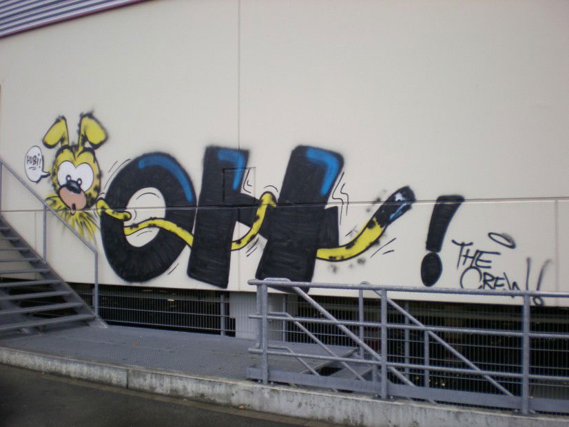 Graffiti Bombing in Köln - Photo by RATTENSOHN - OH, OH, Crew (2012)