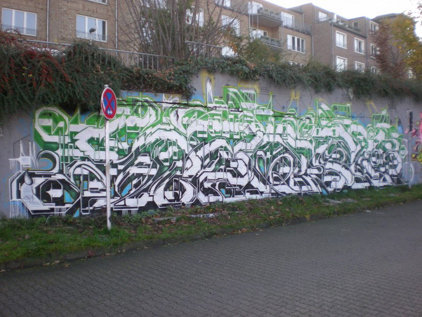 Graffiti Wall in Köln - Photo by RATTENSOHN - STERO, Cologne, Köln (2012)
