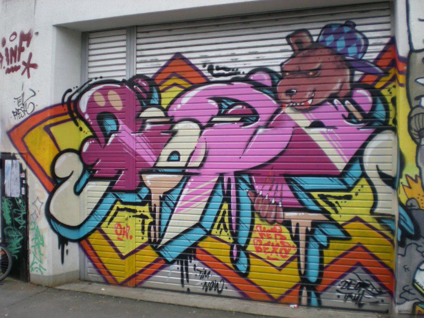 Graffiti Wall in Bonn - Photo by RATTENSOHN - HOPE, OH, OH (2011)