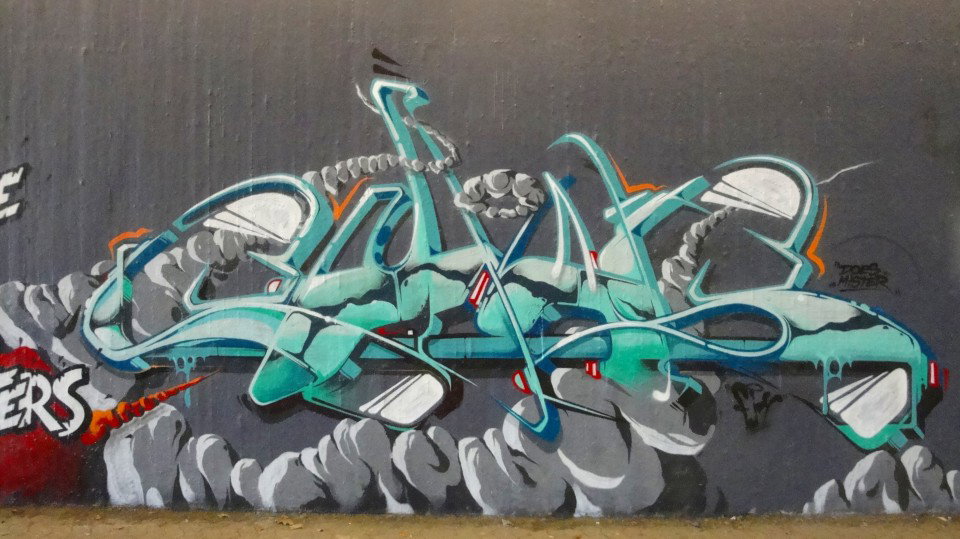Graffiti Wall in Bochum - Photo by RATTENSOHN - CHAS, Bochum, Ruhrpott (2013)