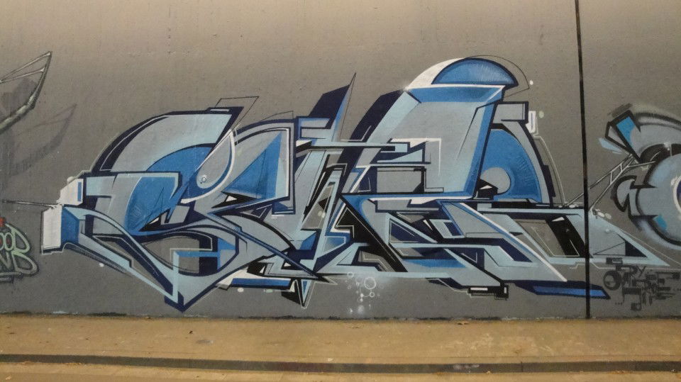 Graffiti Wall in Bochum - Photo by RATTENSOHN - SEMOR, DHS, Bochum (2013)