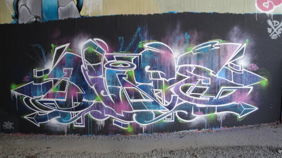 Graffiti Wall in Bochum - Photo by RATTENSOHN - DVICE, DHS, Bochum (2013)