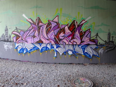 Graffiti Wall in Bochum - Photo by RATTENSOHN - JUNK, JUNKS, Bochum (2013)