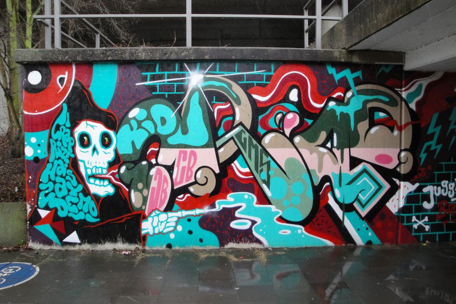 Graffiti Wall in Leverkusen - Photo by RATTENSOHN - CRAP, KID, CRAP (2012)