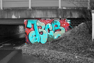 Graffiti Wall in Leverkusen - Photo by RATTENSOHN - JBCB, Hall, Of (2012)