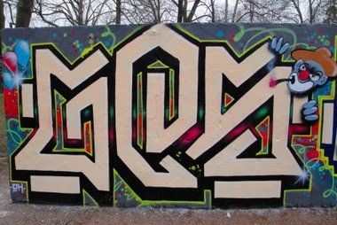 Graffiti Wall in Bonn - Photo by RATTENSOHN - GES, OH, Bonn (2013)