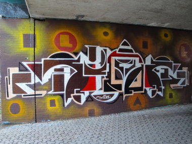 Graffiti Wall in Bochum - Photo by RATTENSOHN - AUGE, Bochum, Ruhrpott (2013)