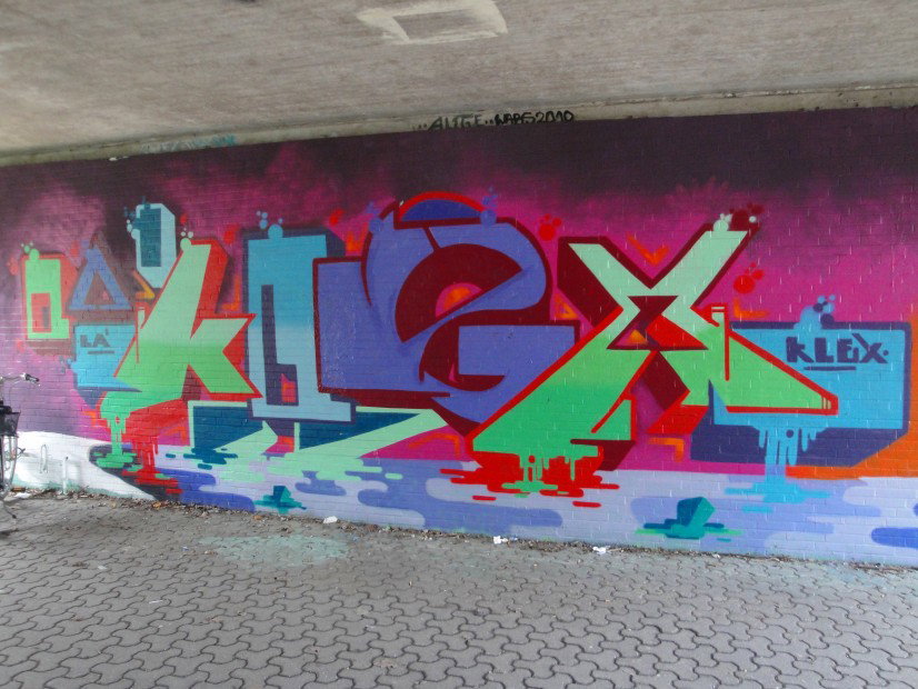 Graffiti Wall in Bochum - Photo by RATTENSOHN - KLEX, Bochum, Ruhrpott (2013)