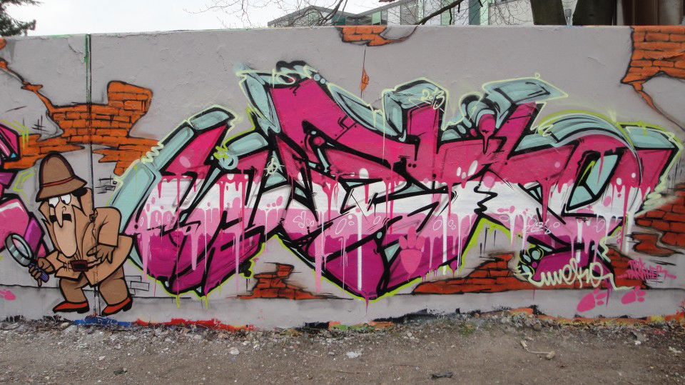 Graffiti Wall in Köln - Photo by RATTENSOHN - UWEKO, Hall, Of (2013)