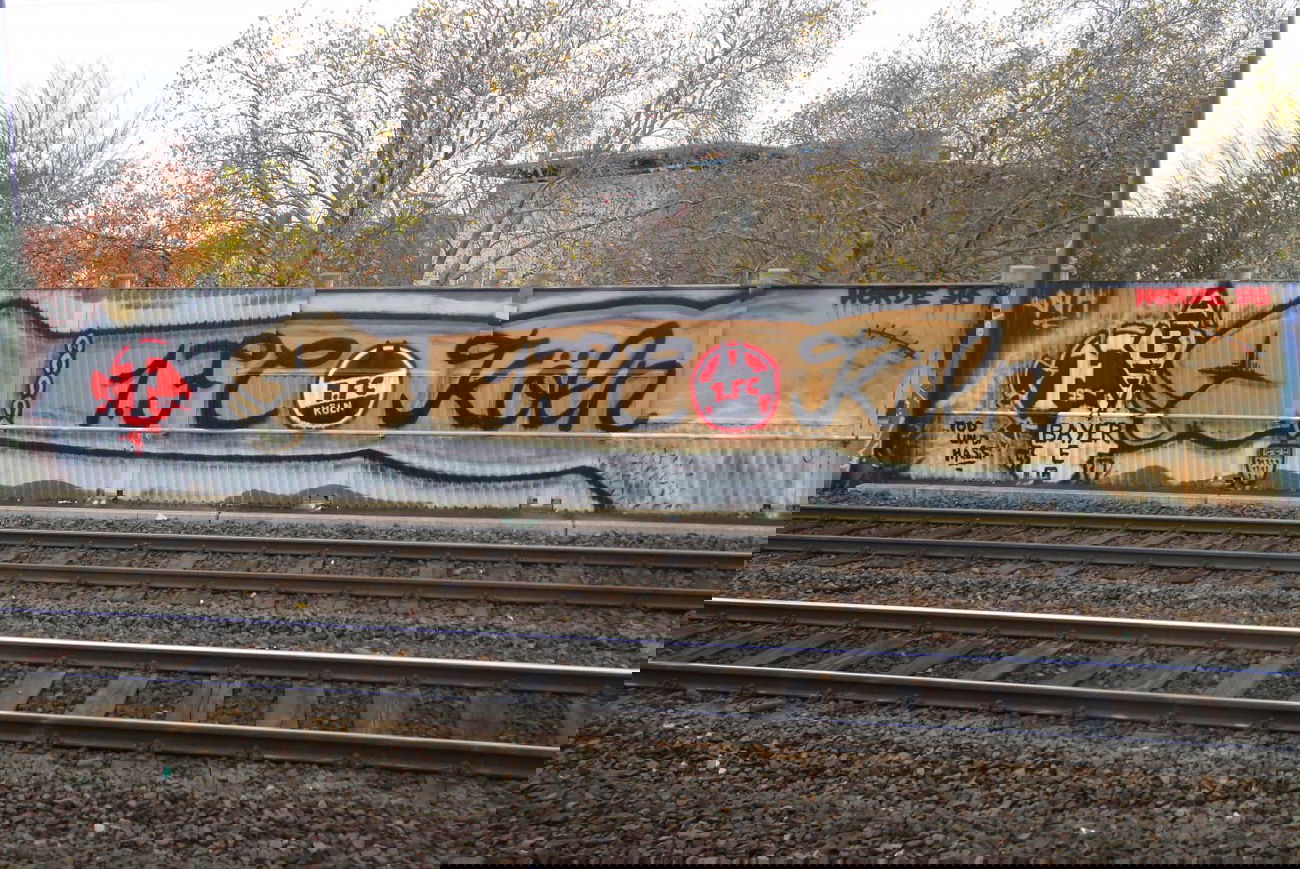 Graffiti Wall - Photo by RATTENSOHN - 1., FC, Köln (2013)