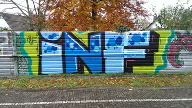 Graffiti Bombing - Photo by RATTENSOHN - INF, Bonn, Brühl (2013)