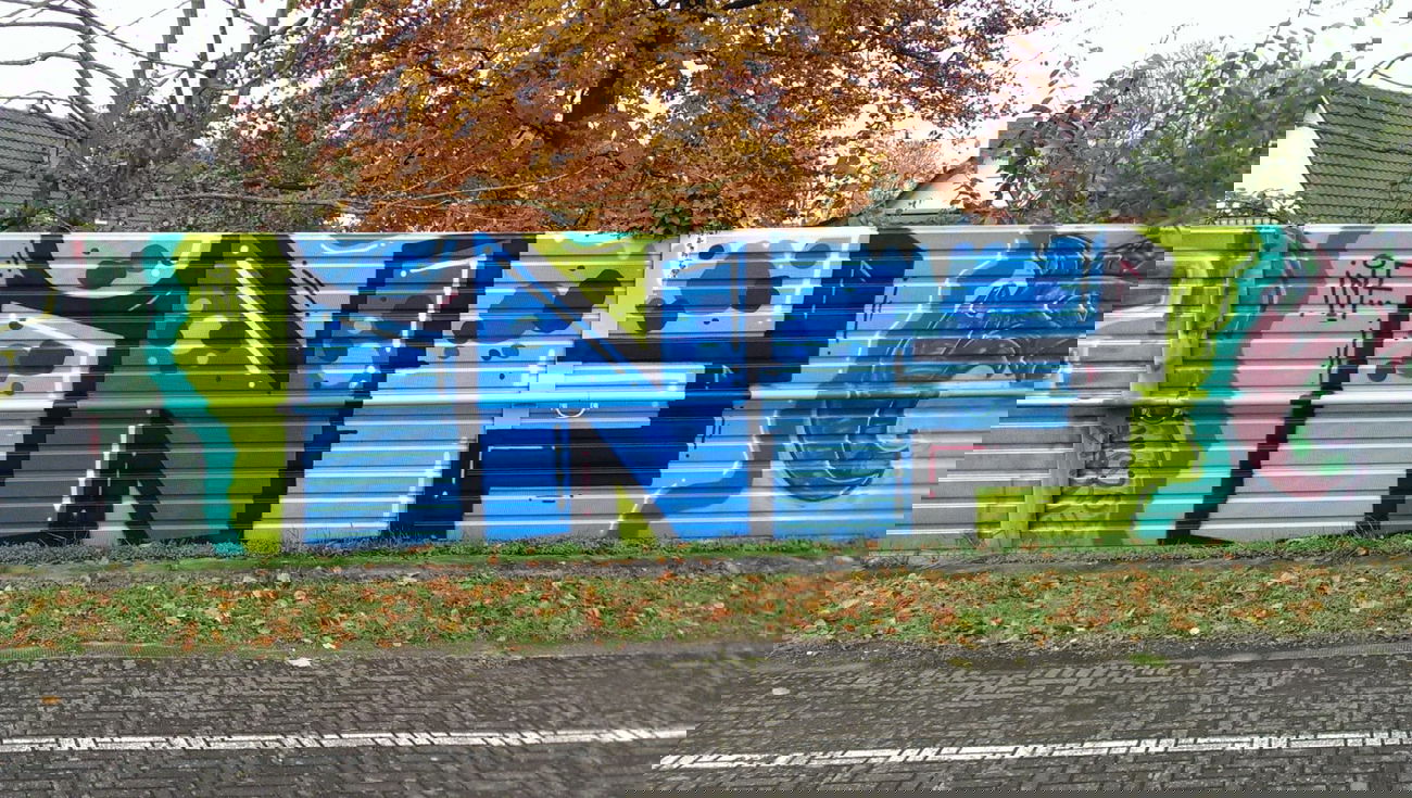 Graffiti Bombing - Photo by RATTENSOHN - INF, Bonn, Brühl (2013)