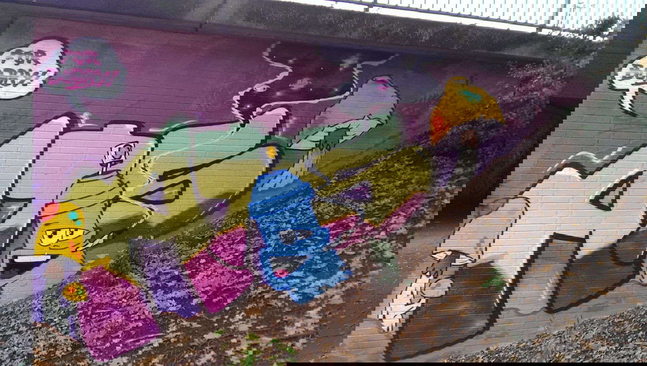 Graffiti Wall - Photo by RATTENSOHN - ATIS, Leverkusen (2013)