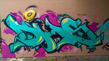 Graffiti Wall - Photo by RATTENSOHN - DHS, Leverkusen (2013)