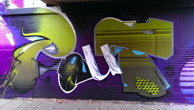 Graffiti Wall - Photo by RATTENSOHN - POUT, DHS, Leverkusen (2013)