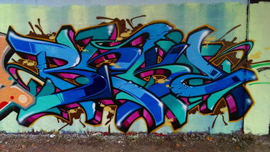 Graffiti Wall - Photo by RATTENSOHN - REKA, REKAS, Cologne (2013)