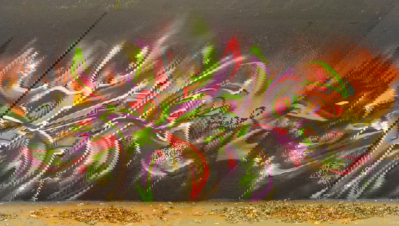 Graffiti Wall - Photo by RATTENSOHN - ABE, FMC, Bochum (2013)