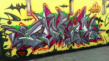 Graffiti Wall - Photo by RATTENSOHN - JUNK, JUNKS, Bochum (2013)