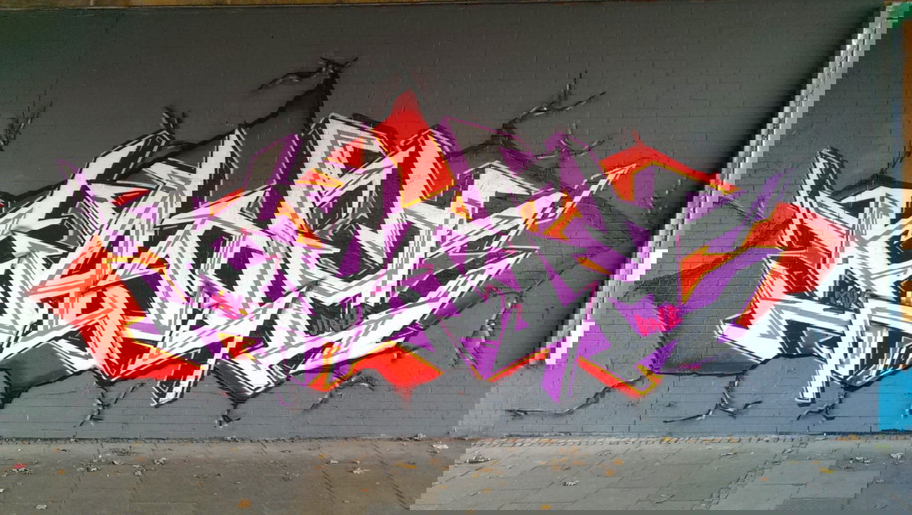 Graffiti Wall - Photo by RATTENSOHN - FANZ, Bochum (2013)
