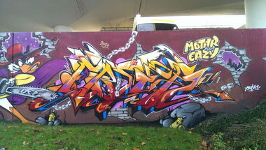 Graffiti Wall - Photo by RATTENSOHN - MOTER, MOTAR, MOTA (2013)