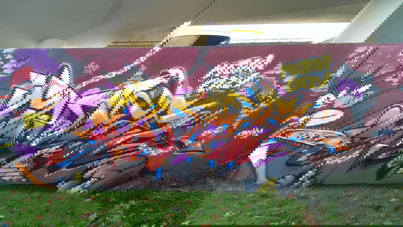 Graffiti Wall - Photo by RATTENSOHN - MOTER, MOTAR, MOTA (2013)